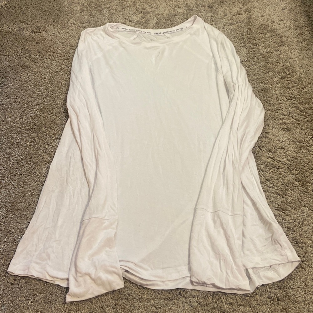 Aerie, white long sleeve shirt